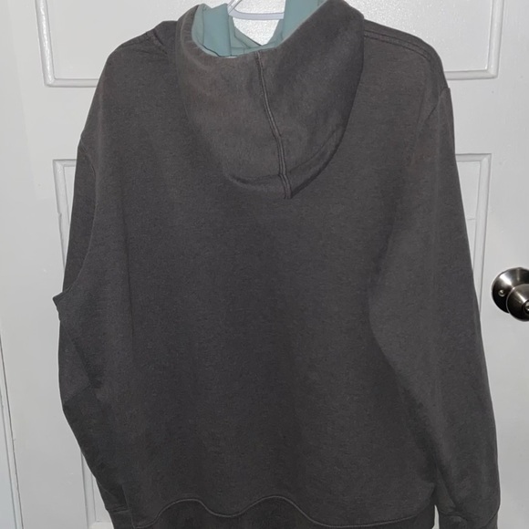 ❗️SOLD❗️THE NORTH FACE MEN DRAWSTRING HOODIE/SWEATER SIZE XXL GRAY & BLUE 2XL - Picture 2 of 5